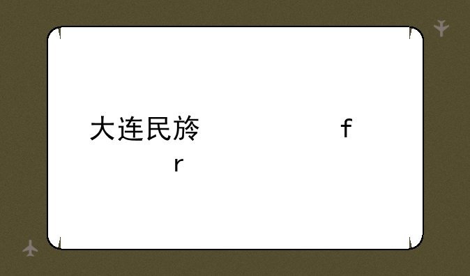 大连民族学院几本